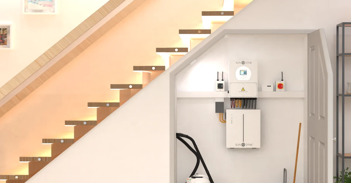 Staircase Rendering 503 The Sunsynk 3.6kW Hybrid Inverter